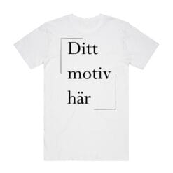 T-shirt Block Tubular tee med tryck