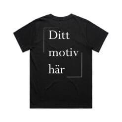Alternative view of T-shirt dam Classic Tee med tryck