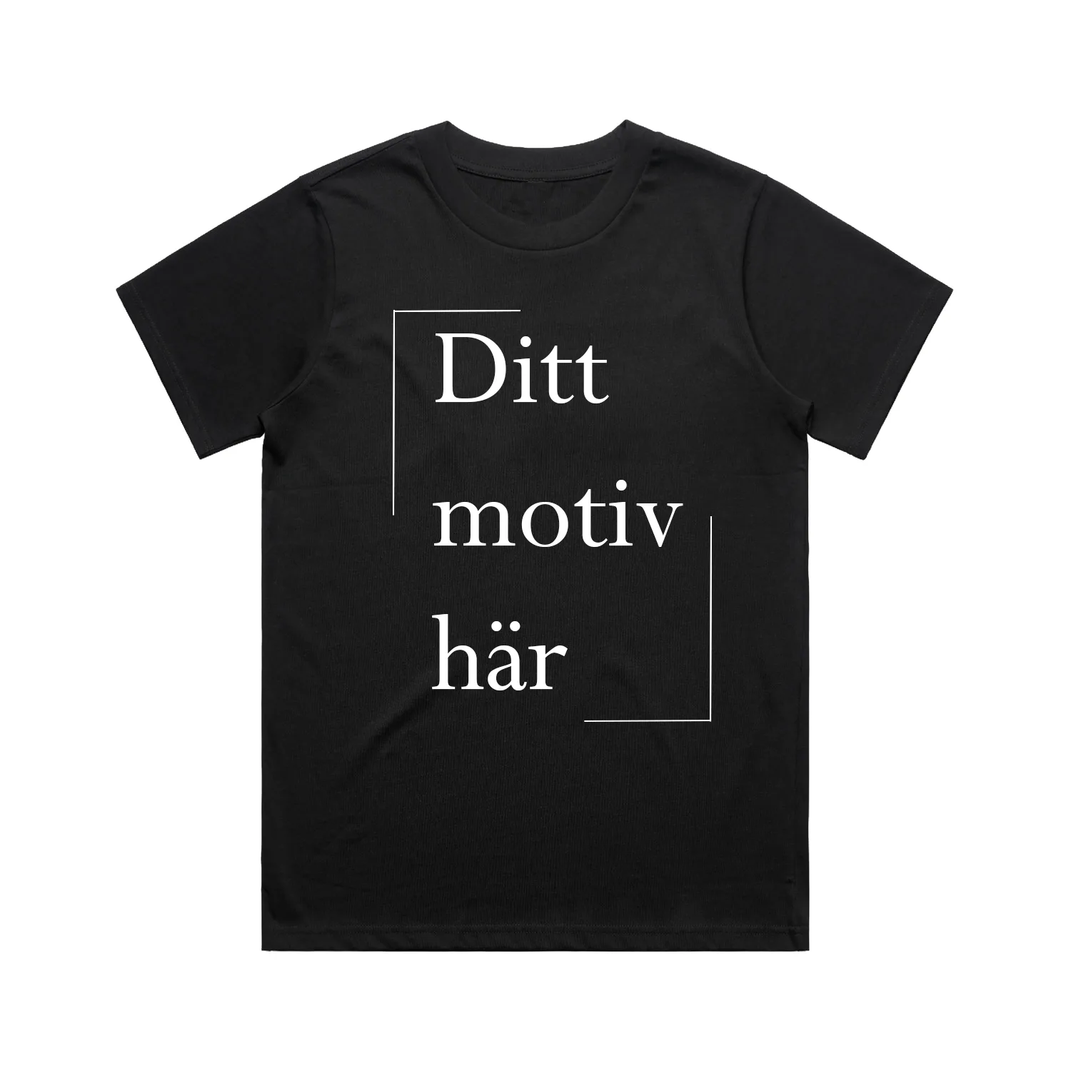 T-shirt dam Classic Tee med eget tryck