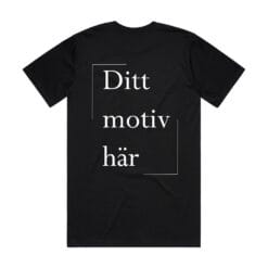 Alternative view of T-shirt herr Classic Tee med tryck (svart)